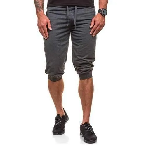 Pure Color Casual Sports Pants - Jet Gray 2xl