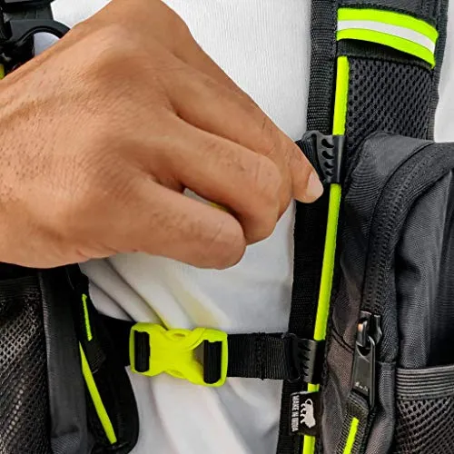 Raida Hydration Backpack , Ultra Series , Hi-Viz (Bladder Not Included)