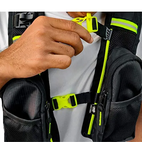 Raida Hydration Backpack , Ultra Series , Hi-Viz (Bladder Not Included)