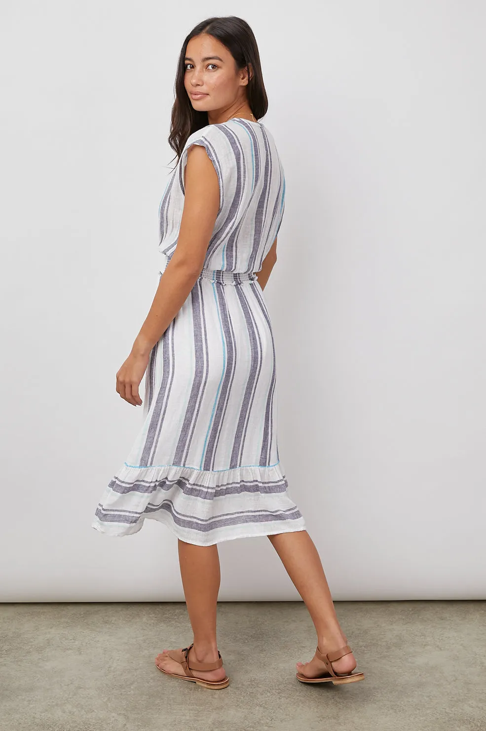 Rails - Ashlyn Dress - Aegean Blue Stripes