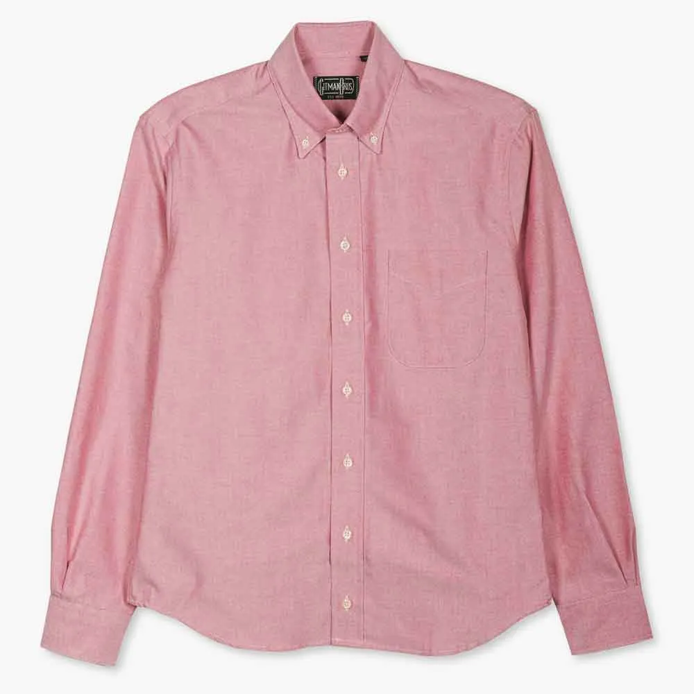 Red Oxford Weekend Shirt