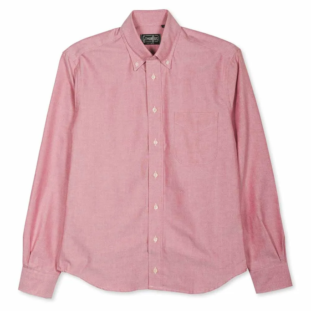 Red Oxford Weekend Shirt
