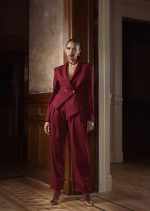 Robert Trouser - Burgundy