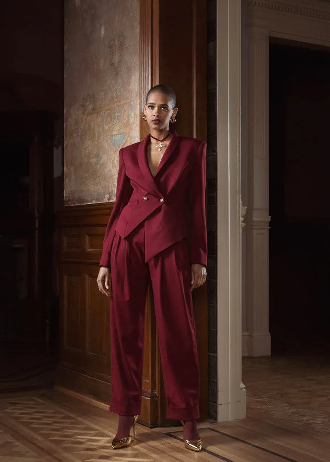 Robert Trouser - Burgundy