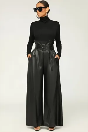 Rowy™ | Vegan Leather Pants