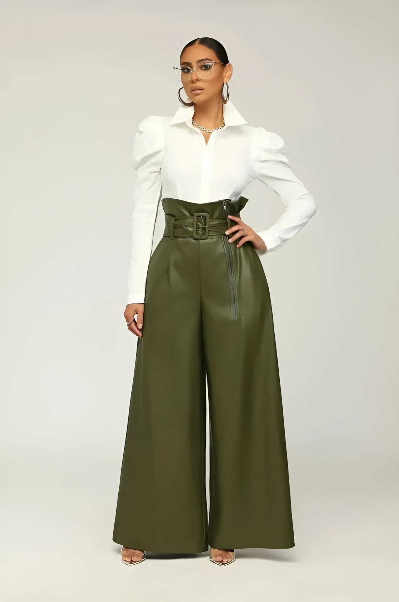 Rowy™ | Vegan Leather Pants