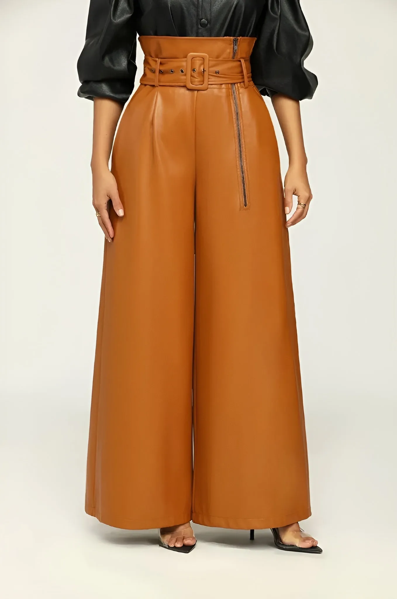 Rowy™ | Vegan Leather Pants