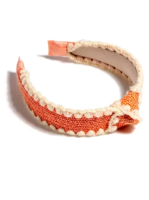 Shiraleah - Knotted Headband - Orange