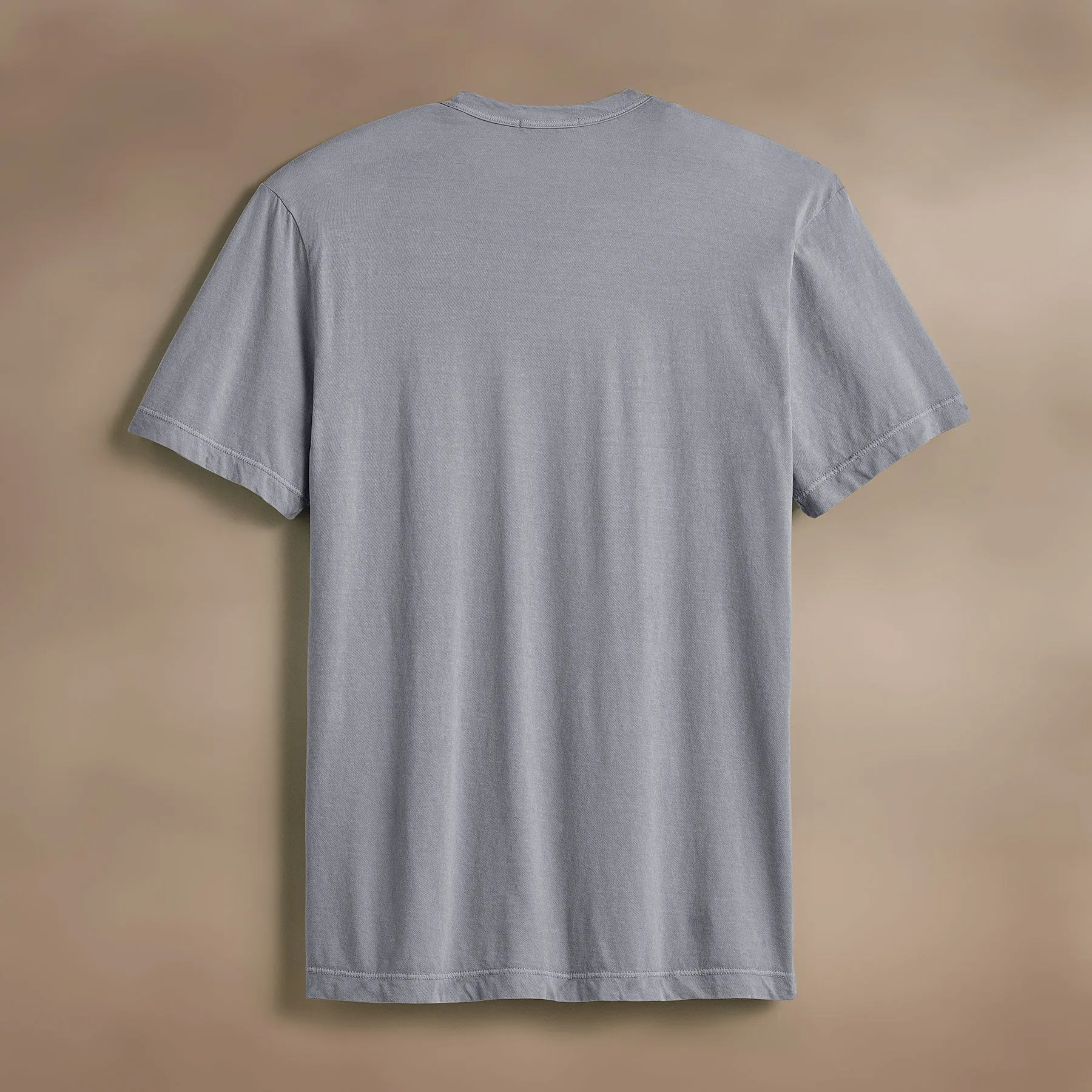 Short Sleeve Crew Neck - Open Sky Pigment
