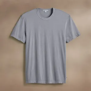 Short Sleeve Crew Neck - Open Sky Pigment