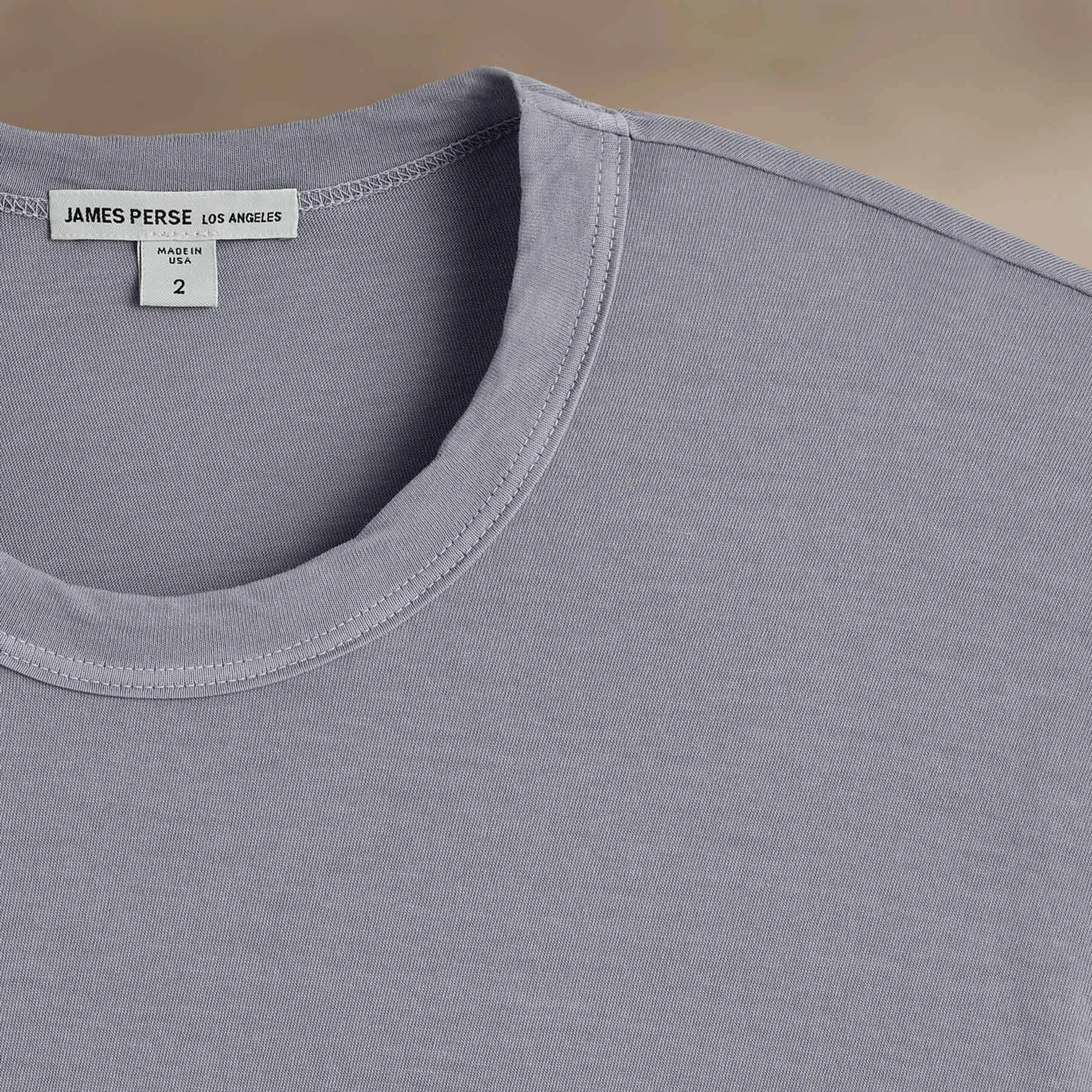 Short Sleeve Crew Neck - Open Sky Pigment