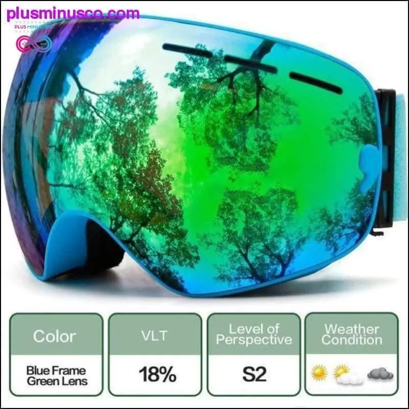 Ski Goggles and Winter Snow Sports Snowboard Goggles Eyewear