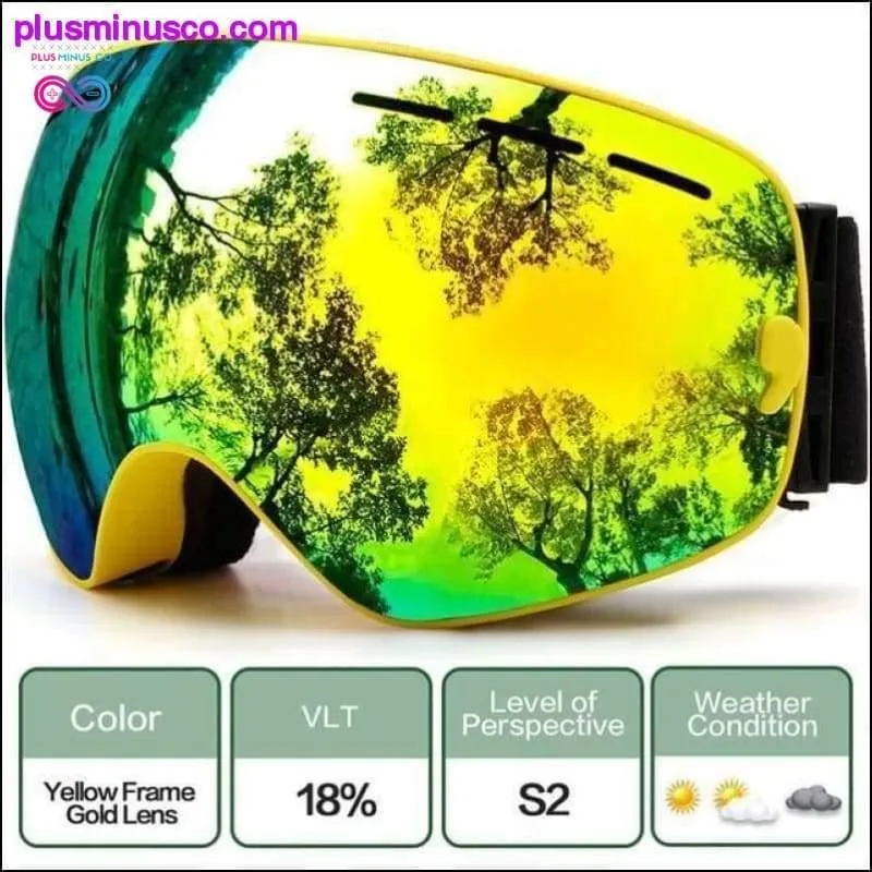 Ski Goggles and Winter Snow Sports Snowboard Goggles Eyewear