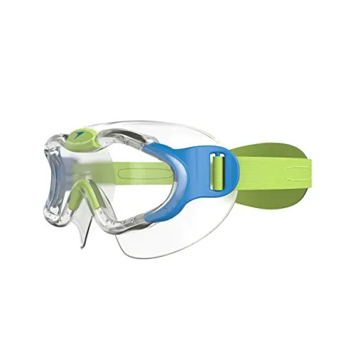 Speedo Tots Sea Squad Mask Goggles,Blue/Green,2-6 years