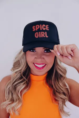 Spice Girl Trucker Hat - Black