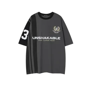 Striped Sports Jersey T-shirt