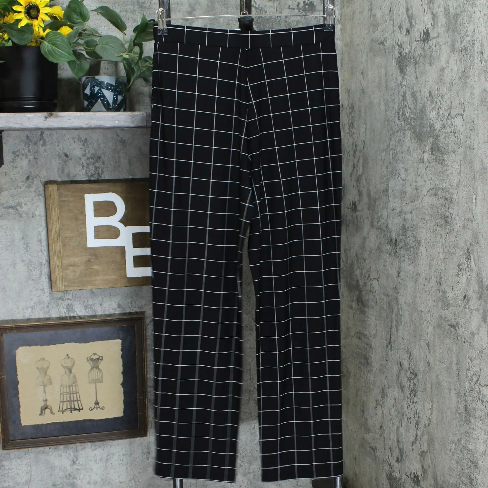 Susan Graver Women's Patterned Liquid Knit Pull On Pants