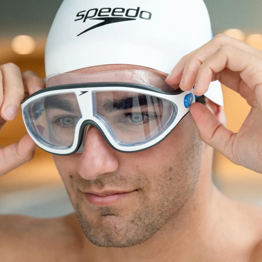 Swim Mask Goggles Rift - Light Blue