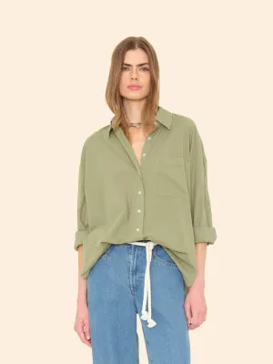 Sydney Shirt in Dark Seagrass