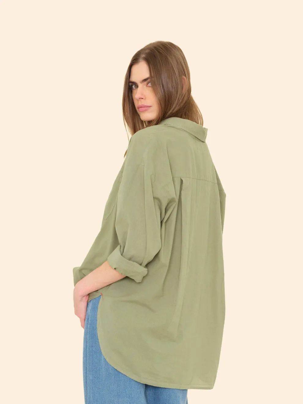 Sydney Shirt in Dark Seagrass