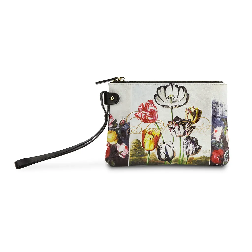 Temple of Flora Clutch Bag