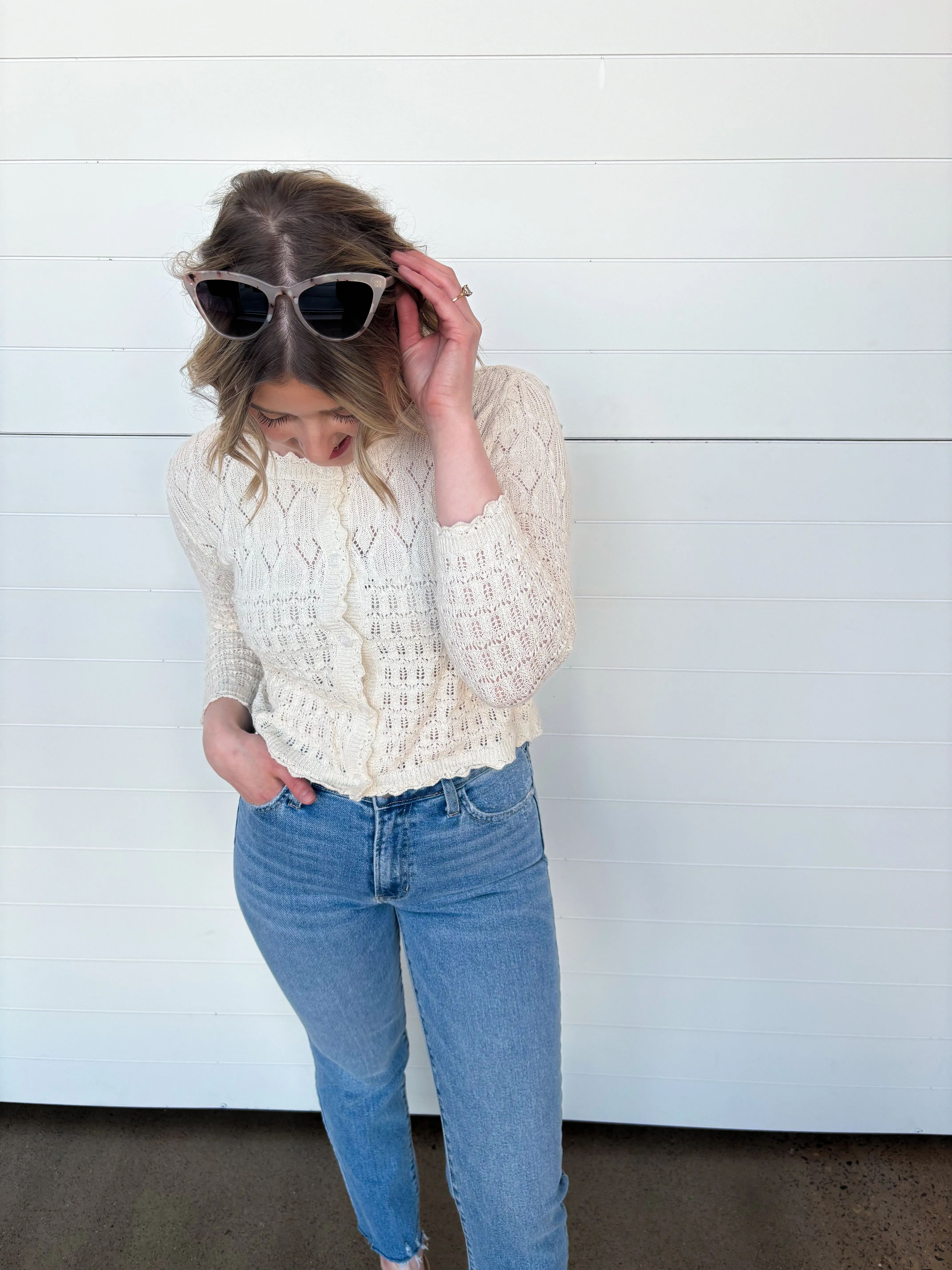 The Cardi Crochet Top