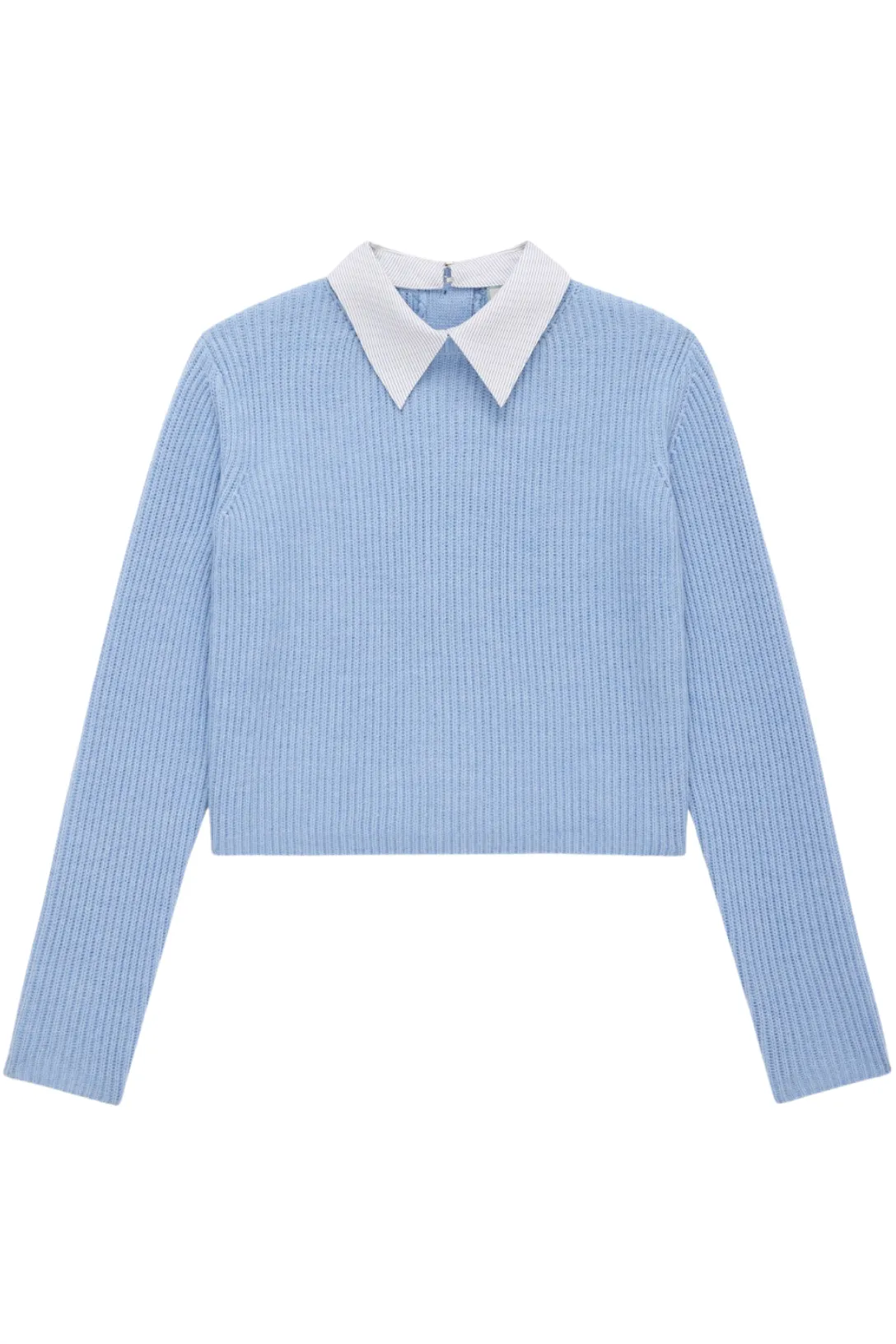 The Gallery Knit Sweater | Light Blue