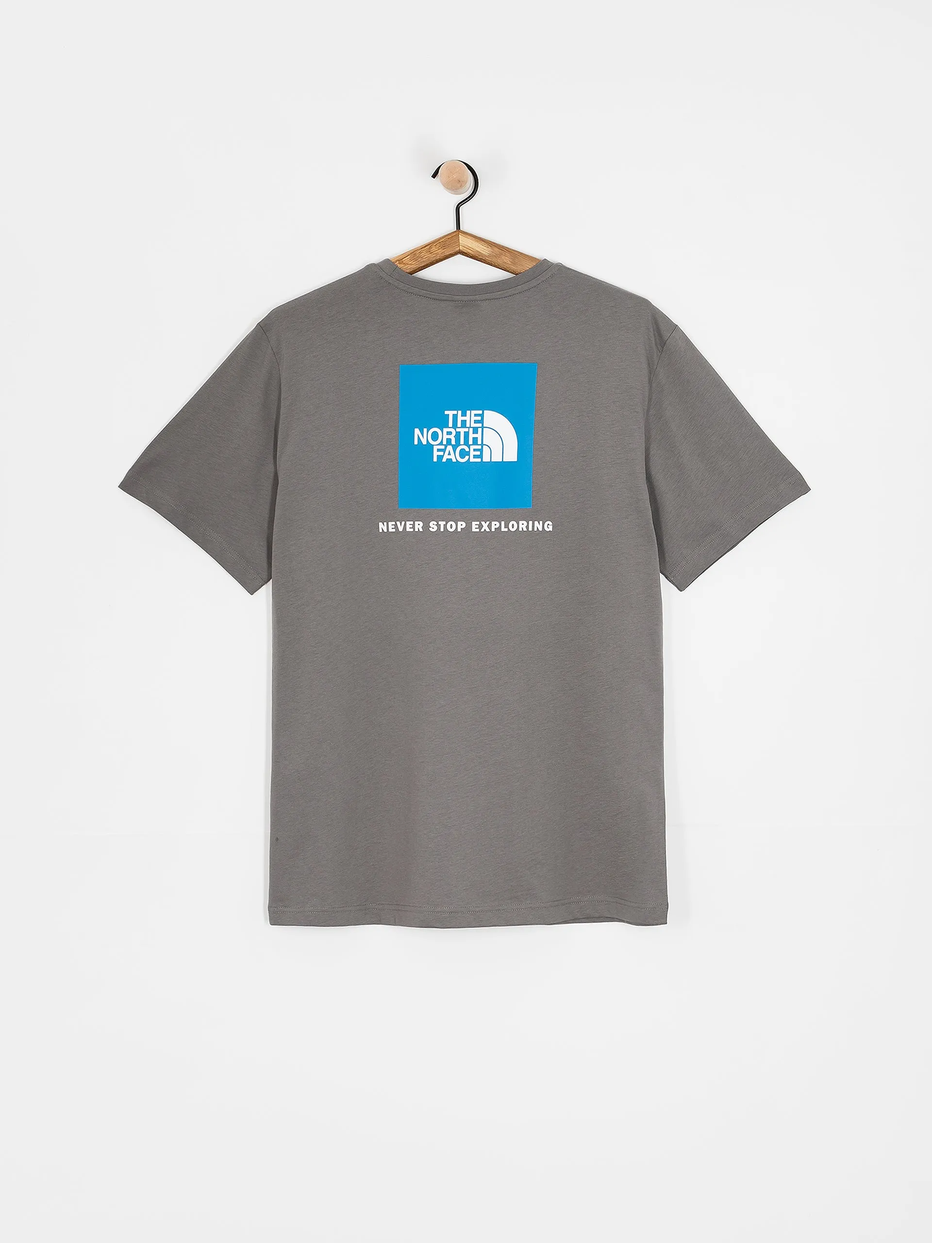 The North Face Box Nse Tee Smoked Pearl/Hero Blue