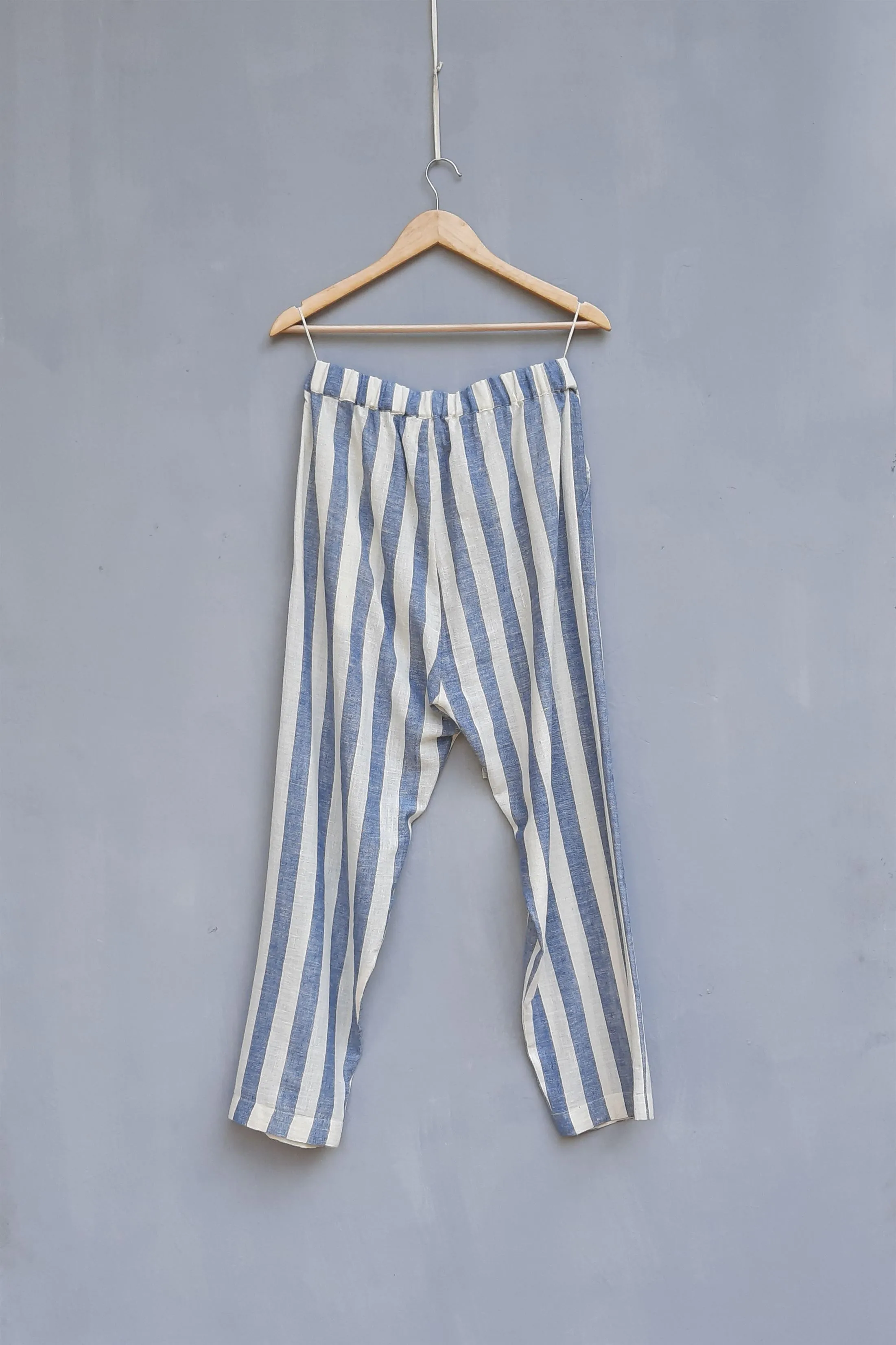 Urvashi Kaur   I   Hougang PANT CONFULENCE PANTS handloom cotton Shell TESSELLATE- 91