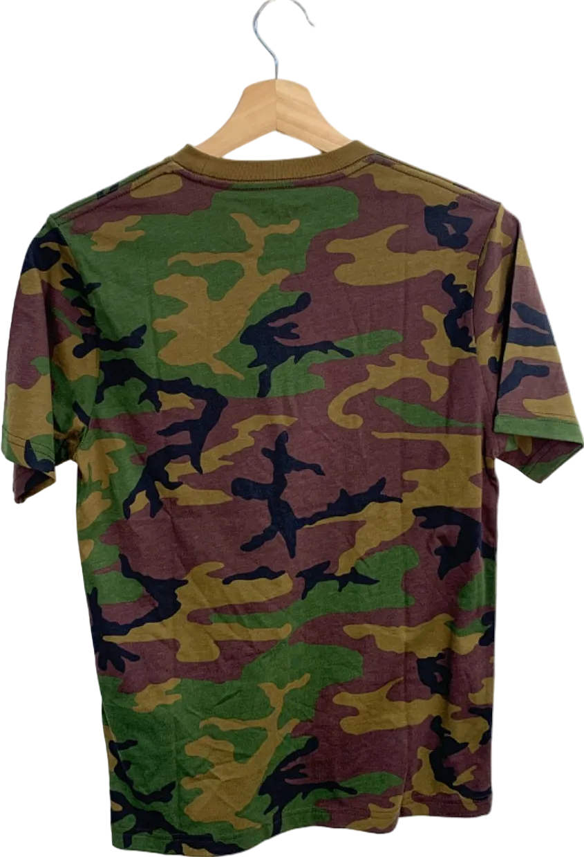 Vans Camouflage 'Off The Wall' Boys T-Shirt Medium