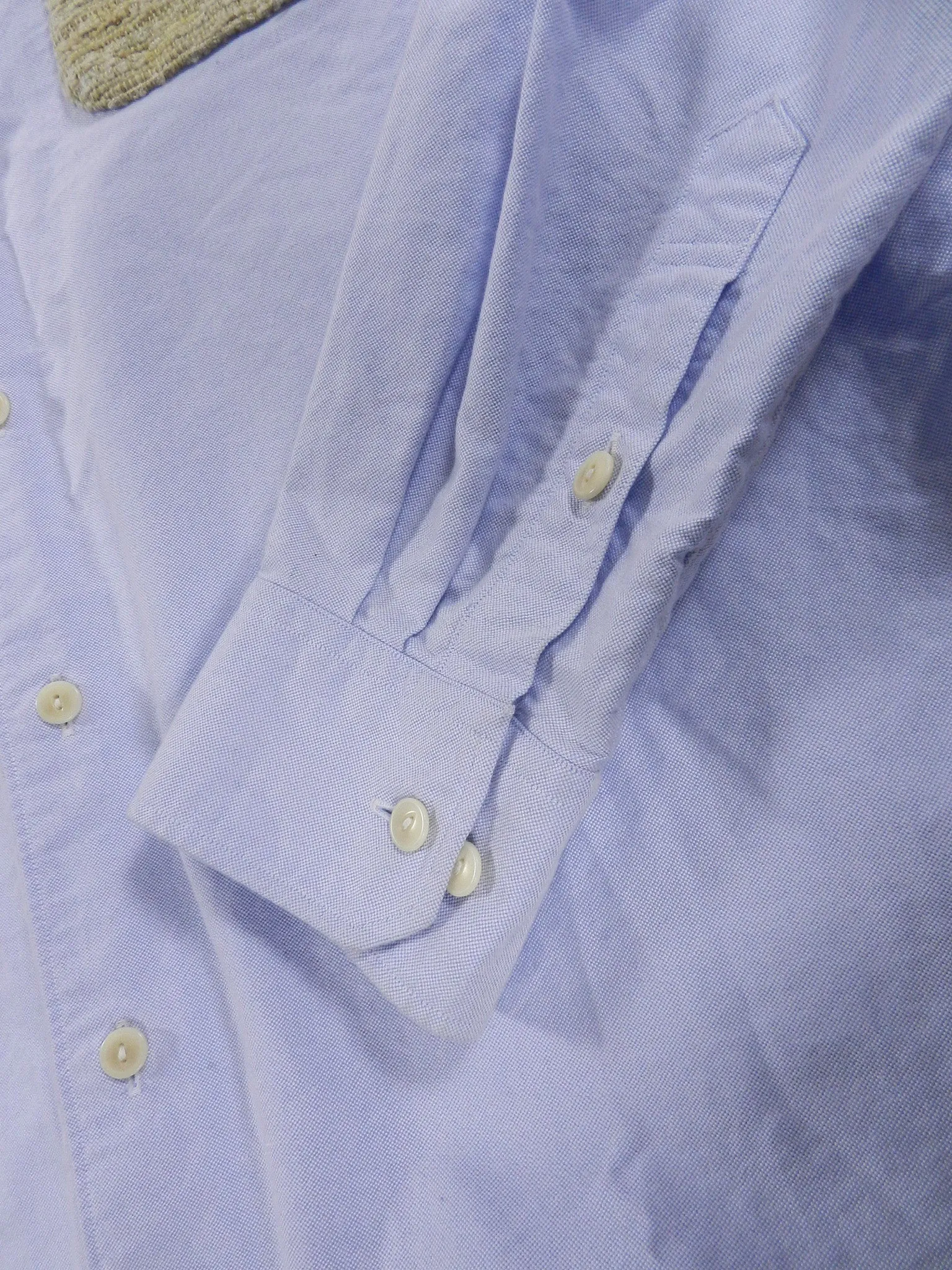 Visvim Denim Knit Pocket Button up - S
