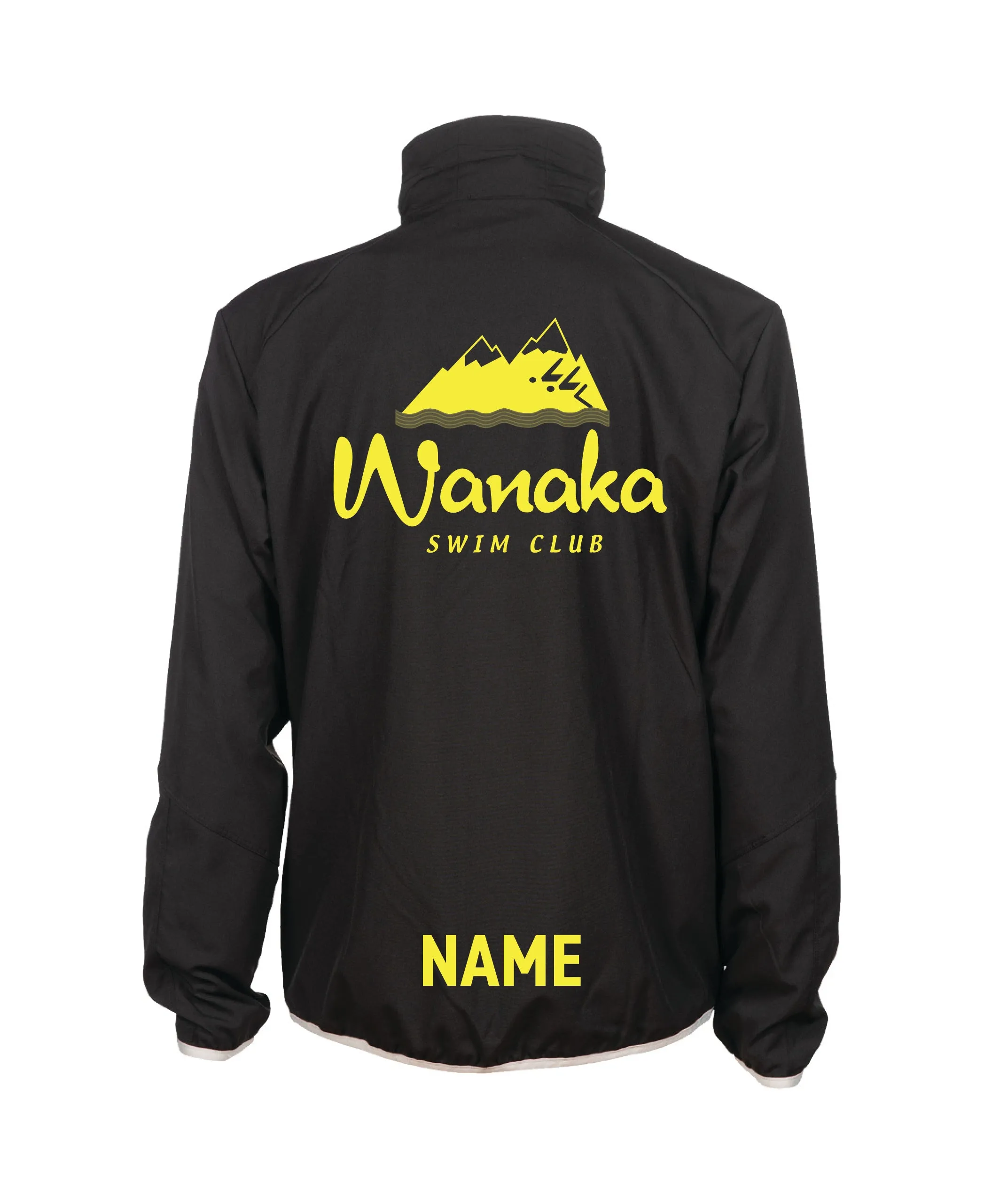 Wanaka Unisex Panel Jacket - Black