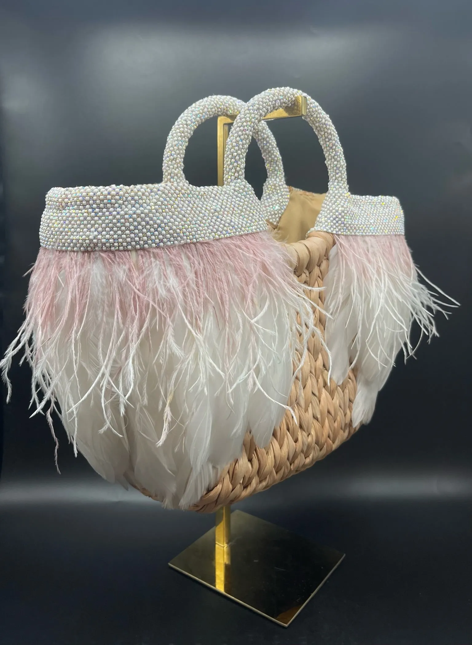 White Ombré Tote