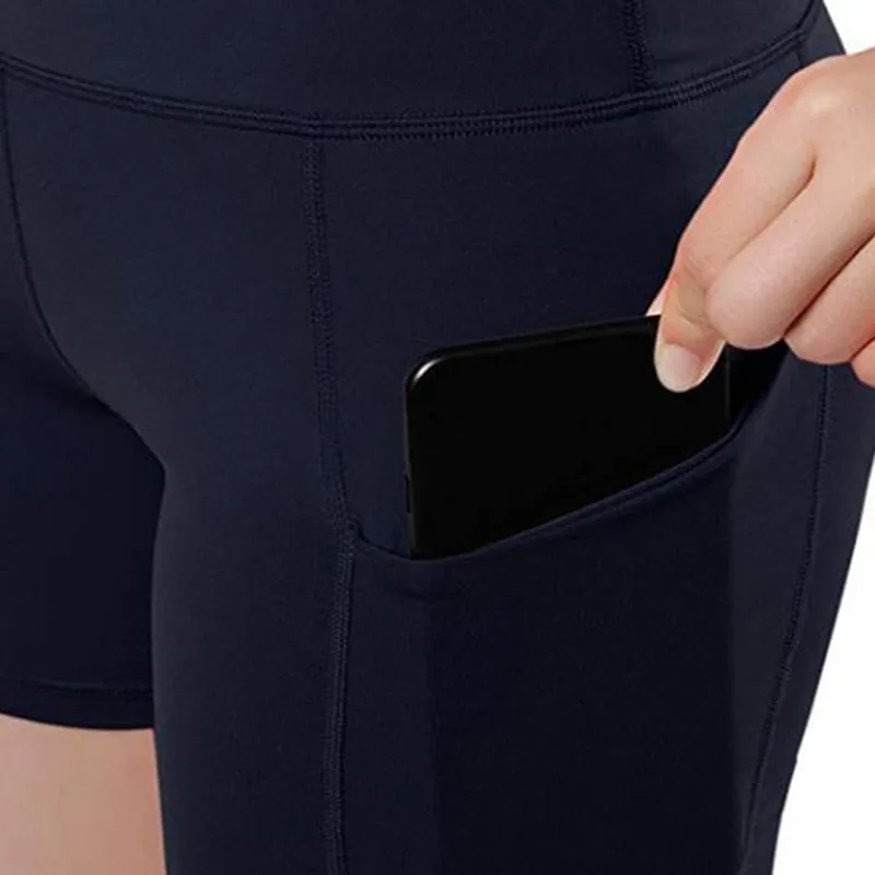 Women High Waist Short Leggings