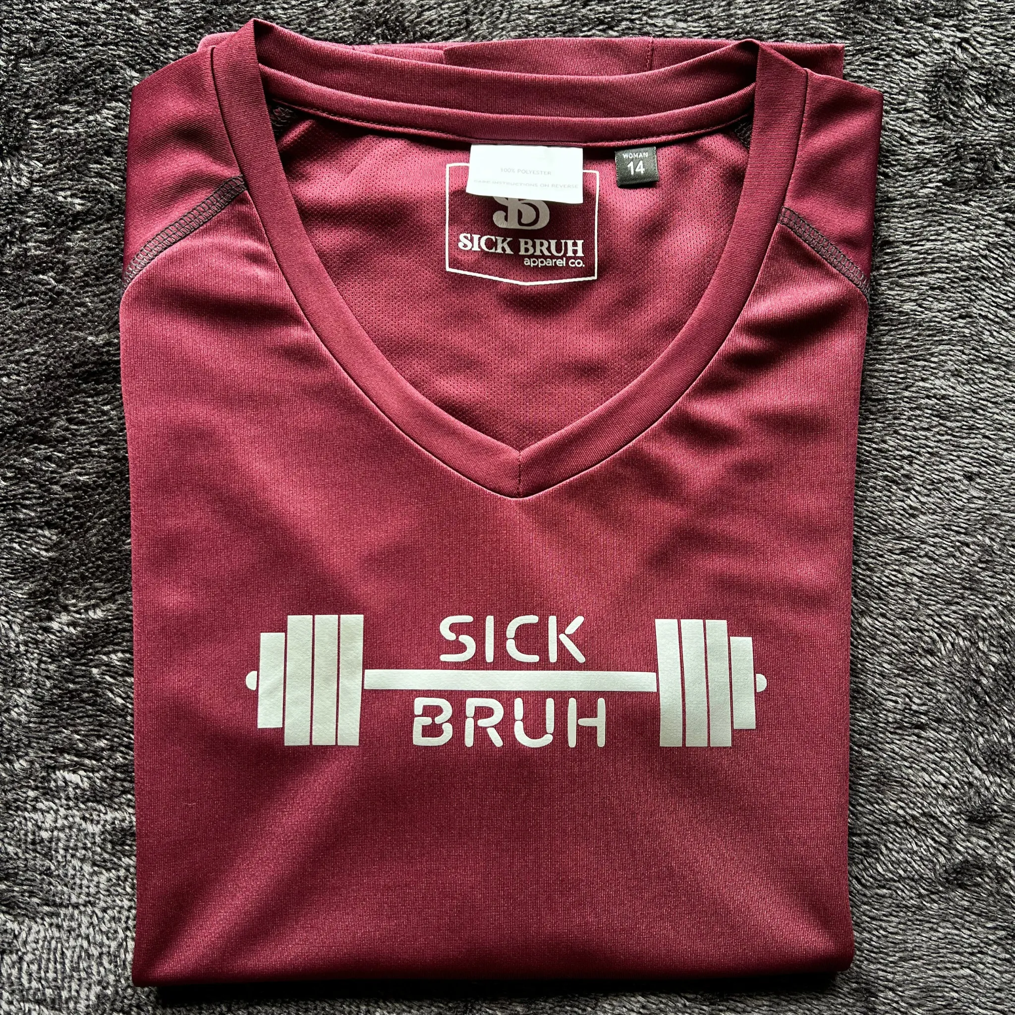 Womens V-neck Performance T-Shirt