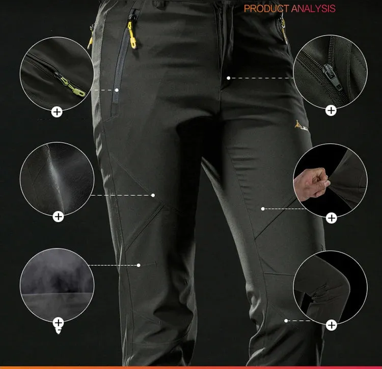 Women's  Waterproof Windproof Camping  Climbing Hiking Trousers