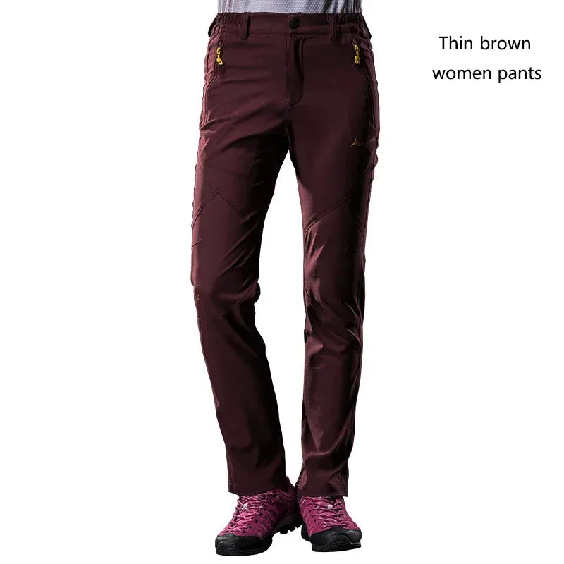 Women's  Waterproof Windproof Camping  Climbing Hiking Trousers