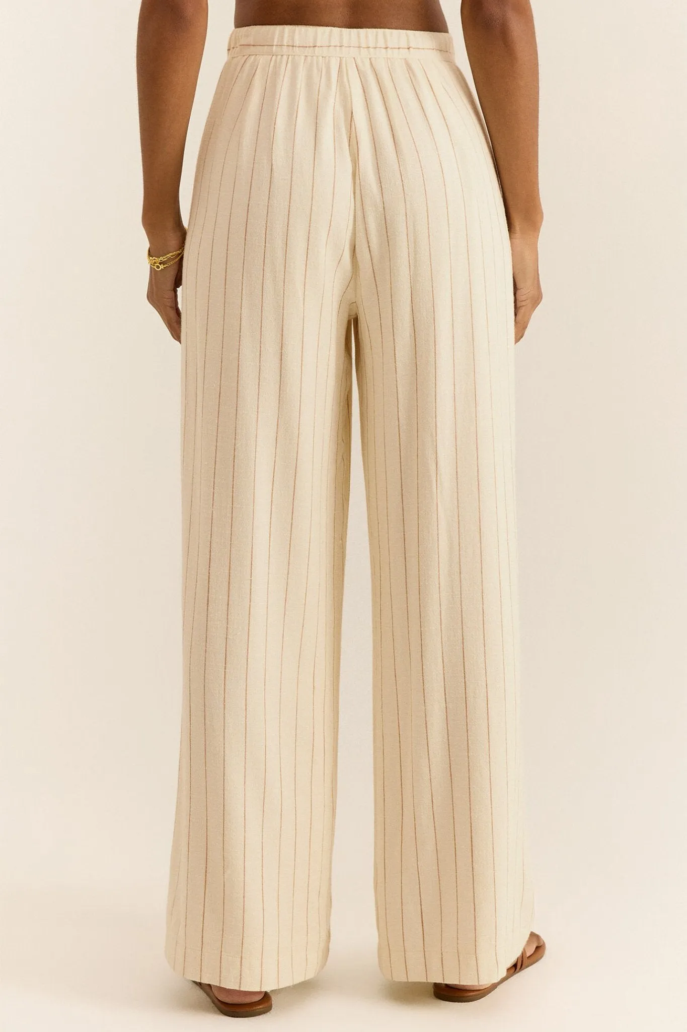 Z Supply: Cortez Pinstripe Pant in White
