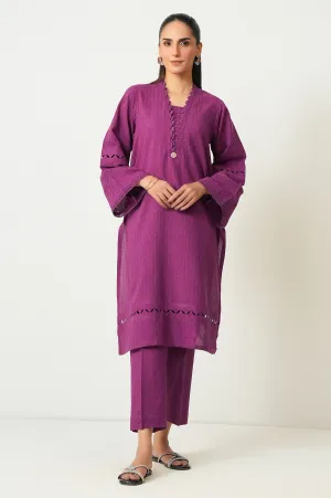 Zeen - Stitched 2 Piece Stylized Dobby Suit