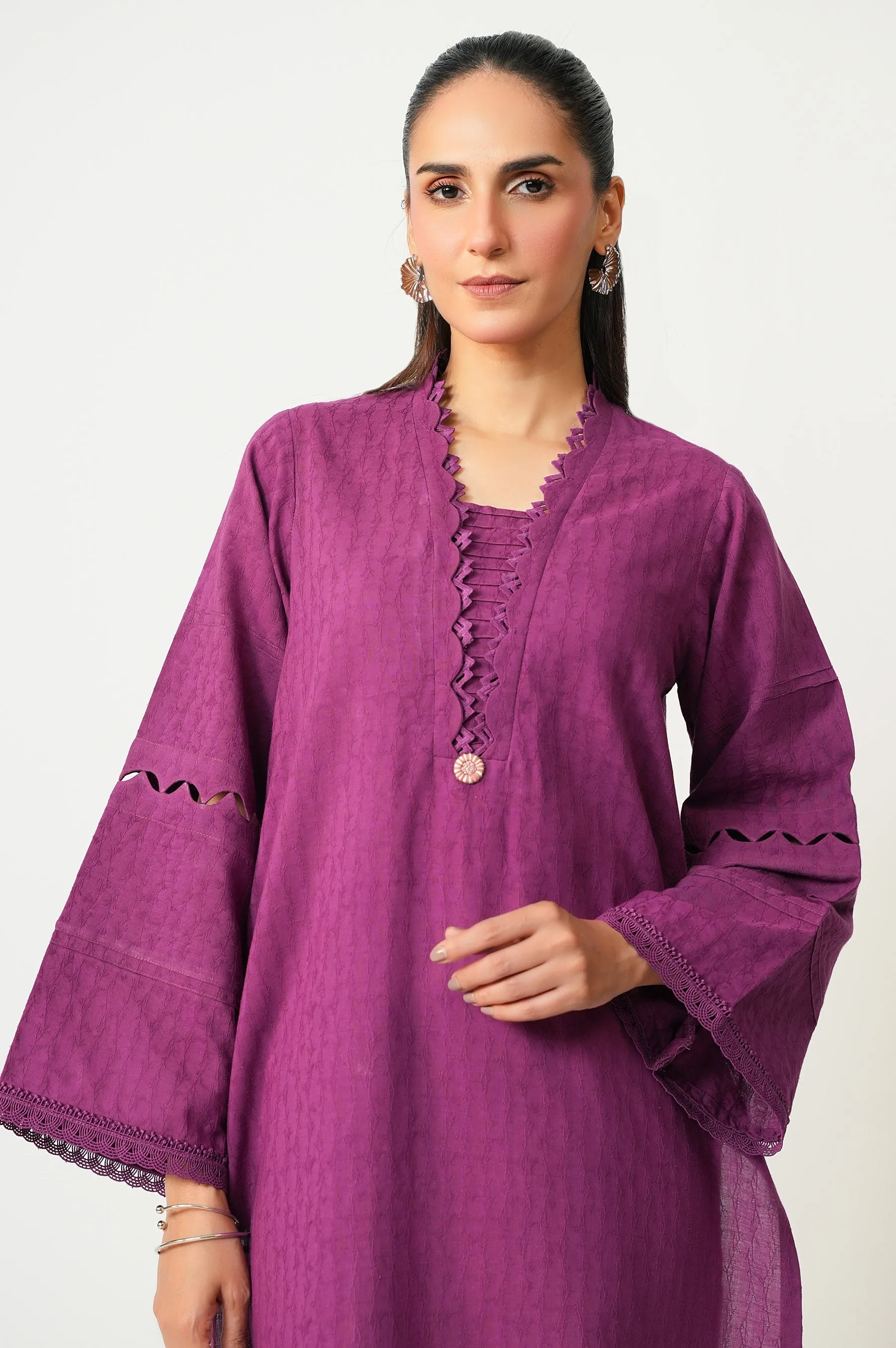 Zeen - Stitched 2 Piece Stylized Dobby Suit