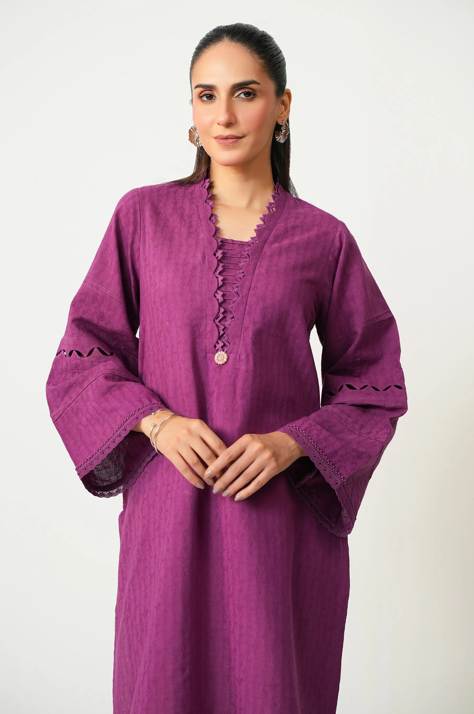 Zeen - Stitched 2 Piece Stylized Dobby Suit